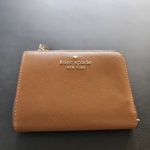 Kate Spade Tan Leather Wallet